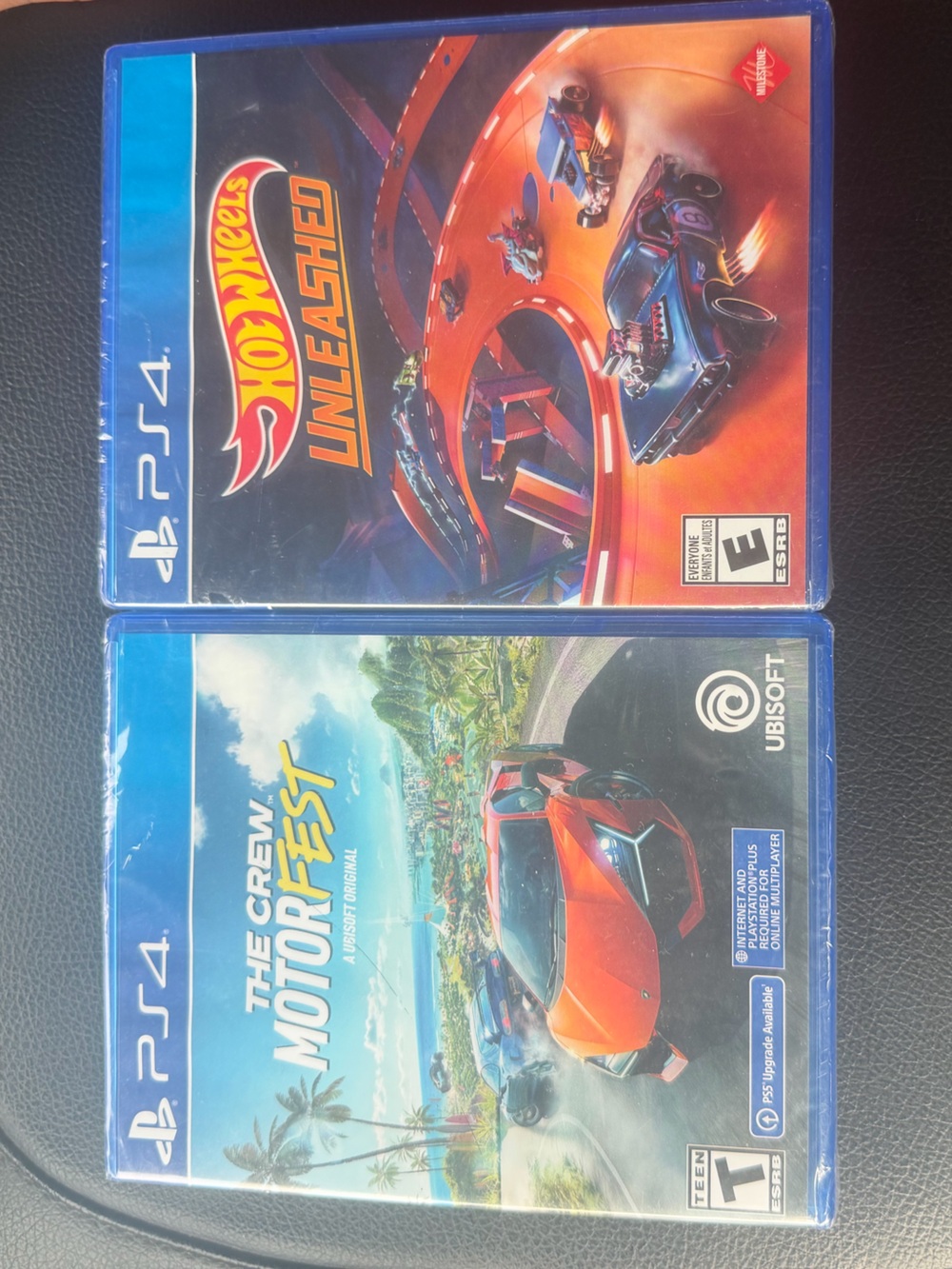 PS4 The Crew Motorfest & Hot Wheels Unleashed Video Games Bundle